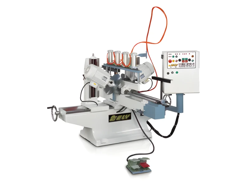 Automatic Double End Sawing Machine for Hexagonal or Octogonal Spindle Shaping